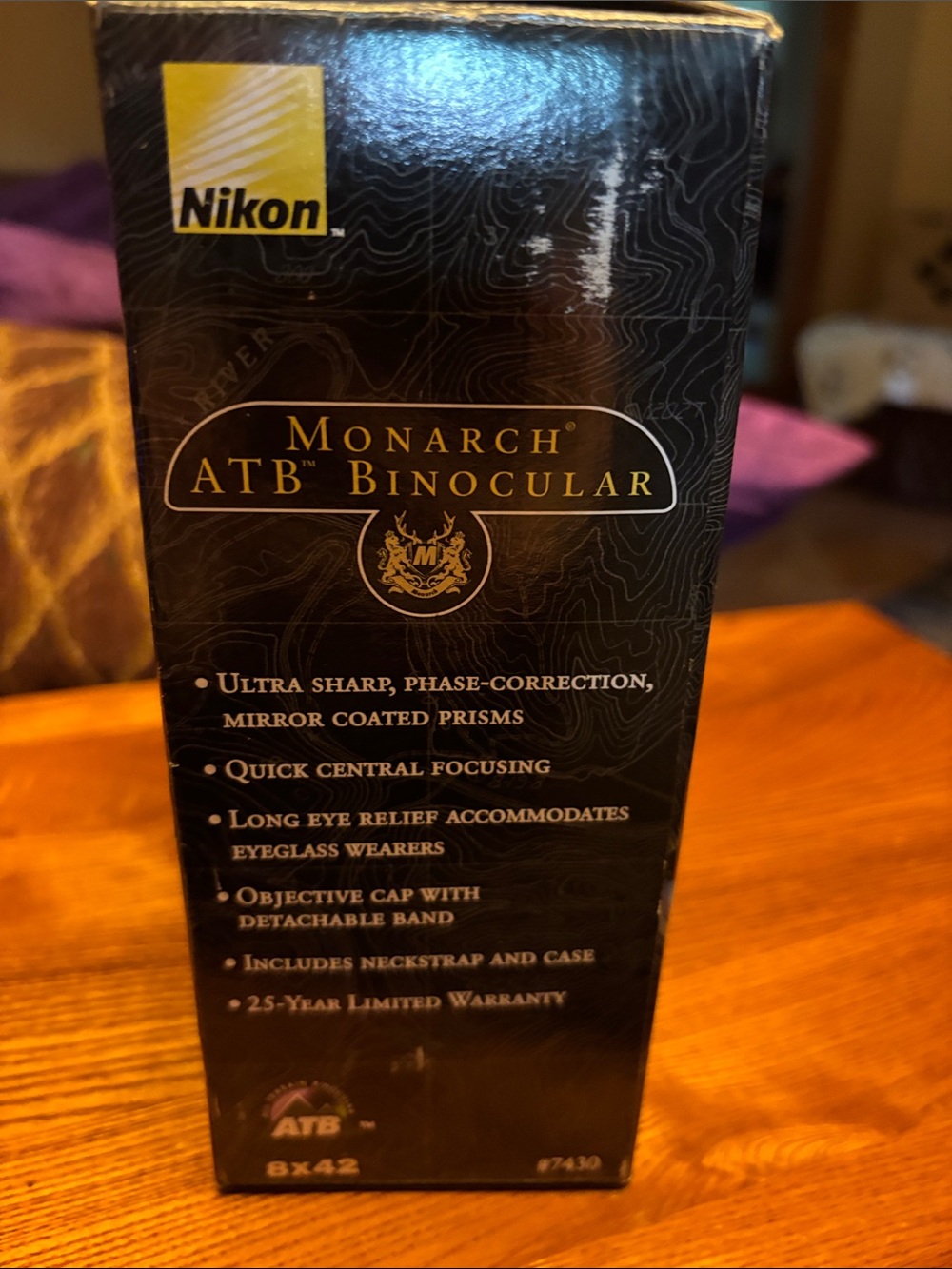 Nikon Monarch ATB 8x42 Waterproof Fogproof Binoculars #7430 - Picture 8 of 11